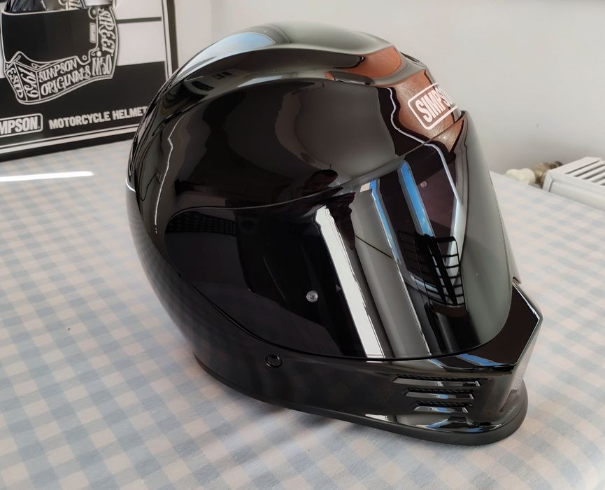 Casca Moto Simpson Bandit Outlaw Noua