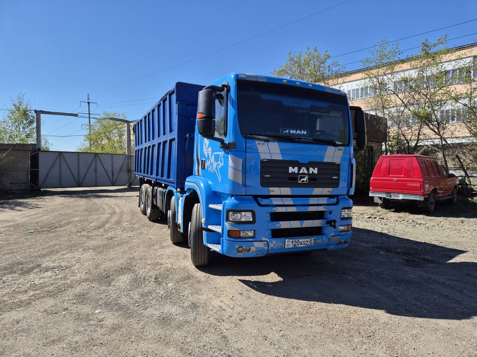 Man Tga 8x4 зерновоз