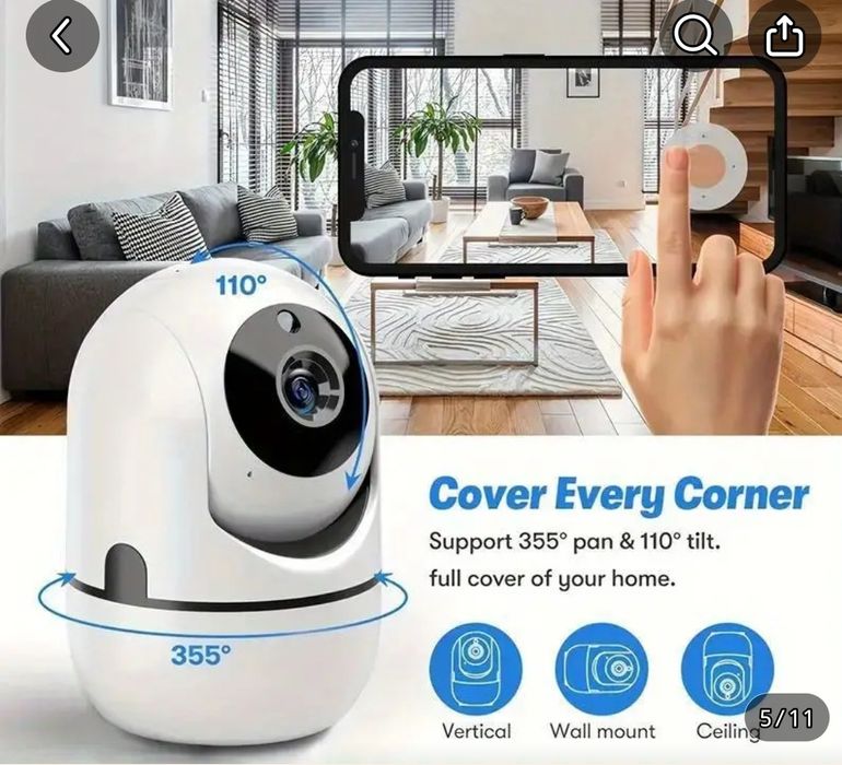 Камера домашна с комплект замонтаж