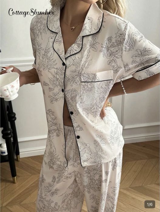 Нощница ризка и панталон