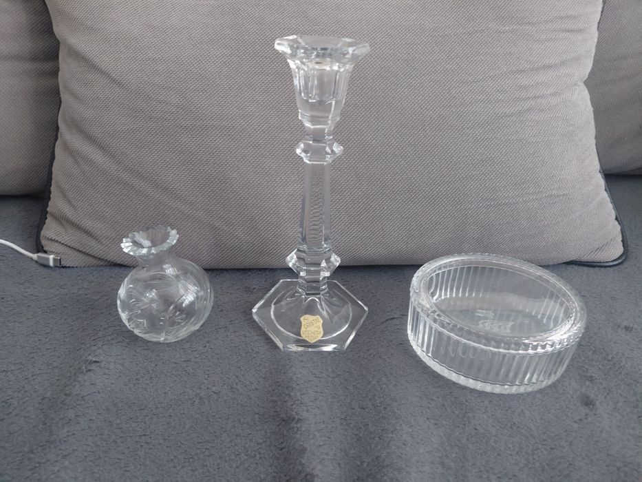Lot obiecte cristal