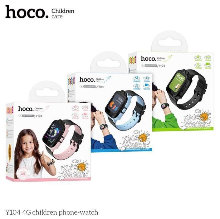 Bolalar aqili soat Hoco Y100 Y101 Y104 Y 106 Dedski Soat