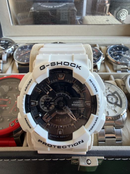 Ceas g-shock alb