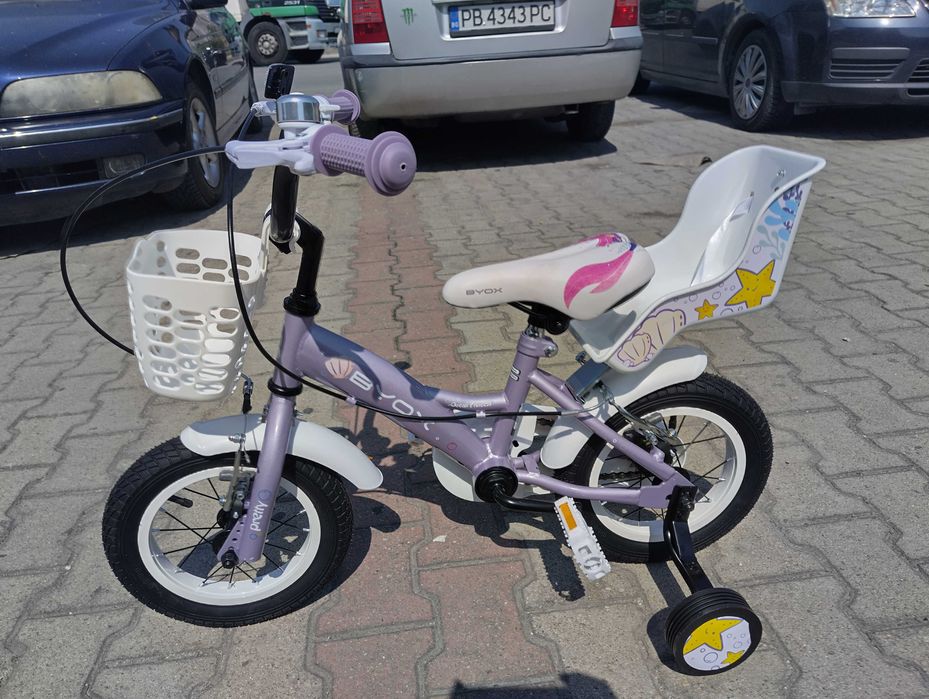 BYOX Велосипед 12" PRINCESS violet