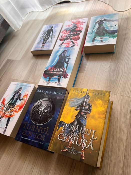 Seria completa Tronul de Clestar1-7 (editie cartonata)