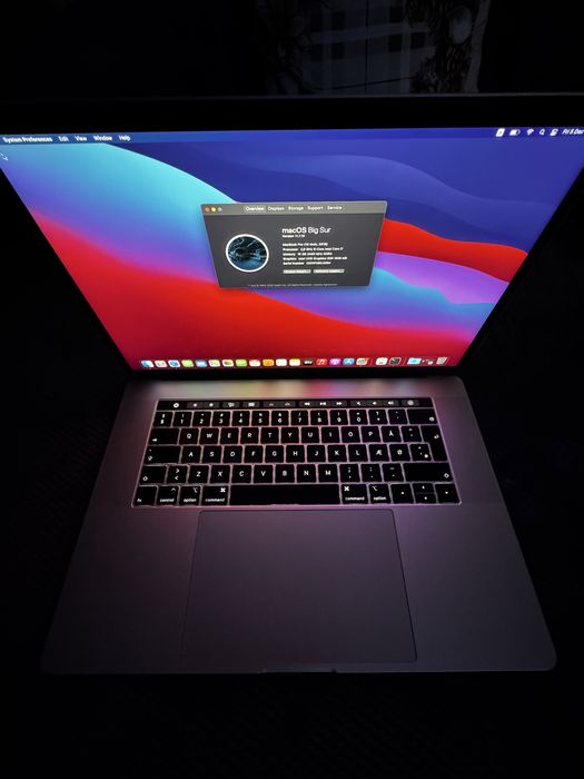Macbook pro 2018 16/512/pro 560X Гаранция