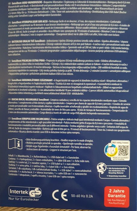 IRIGATOR bucal SensiDent - sigilat