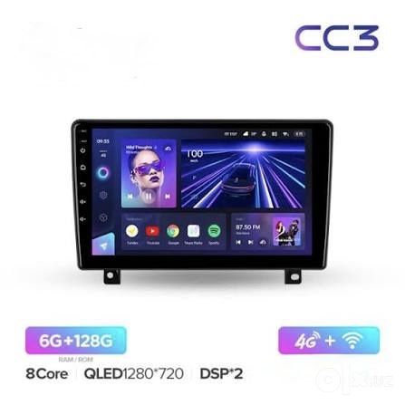 Монитор teyes cc3 6/128 активированный 2 симкарты/wifi full комплект
