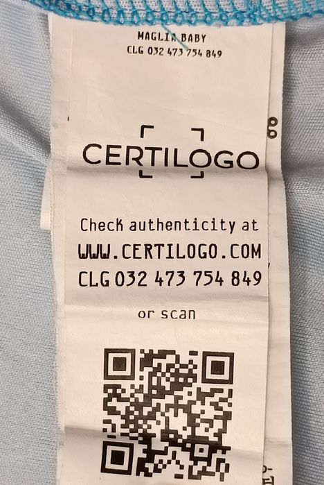 Emporio Armani EA7 Napoli Jersey оригинална тениска ръст 140-152см