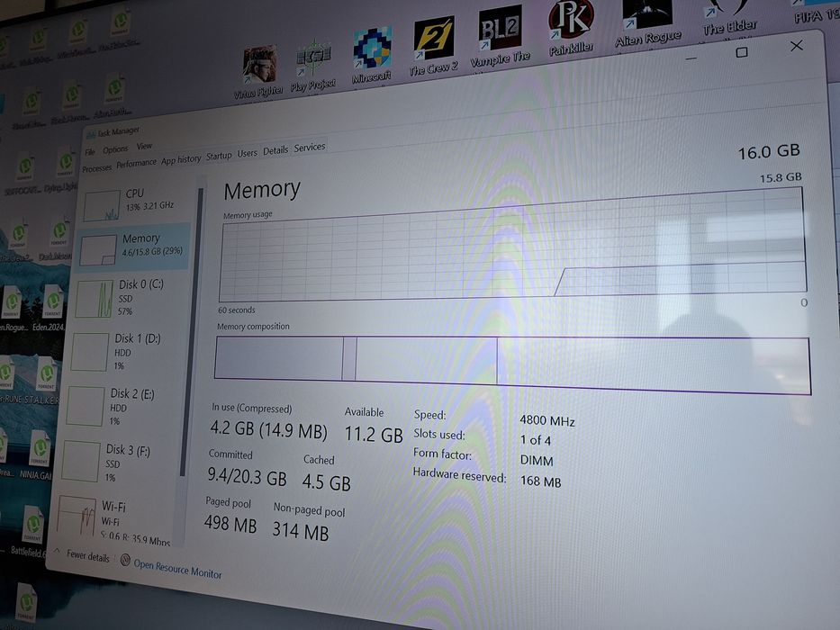 Computer gaming  DDR5