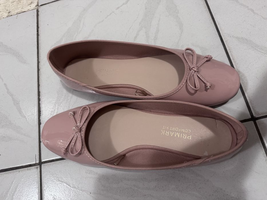 Vand balerini roz piele ecologica Primark