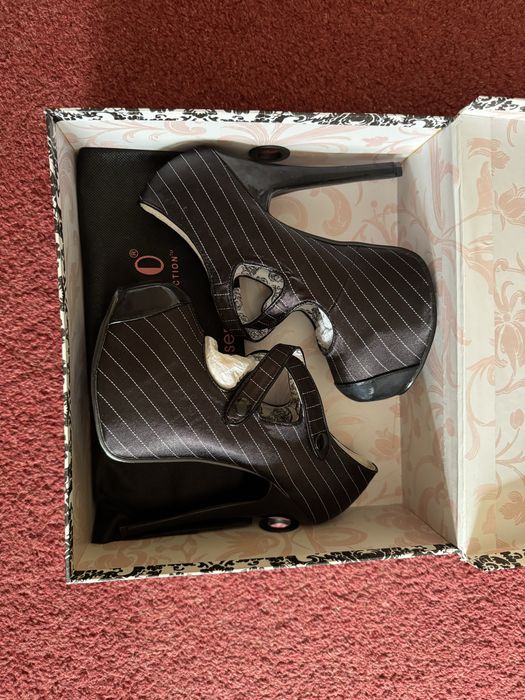 Обувки Bordello 36р-р, бижу на висок ток