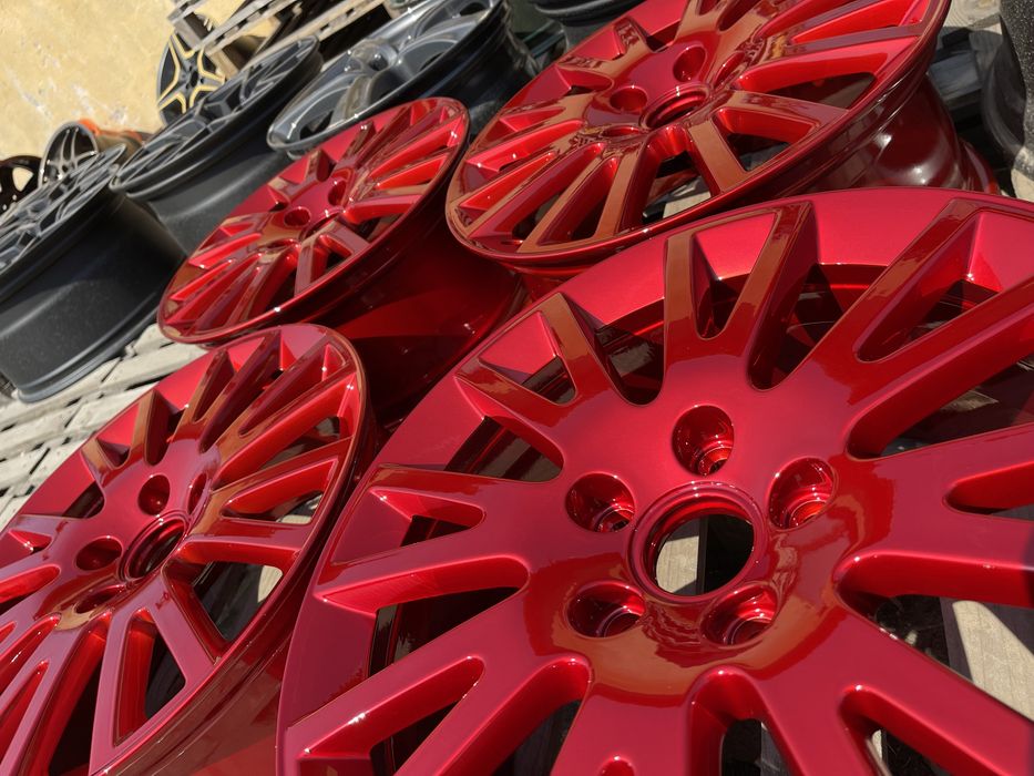 Sablare Reconditionare Vopsire in camp electrostatic Indreptare jante