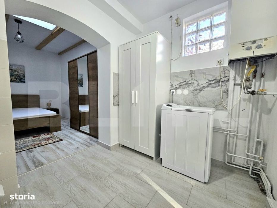 Apartament 2 camere, 53mp la curte