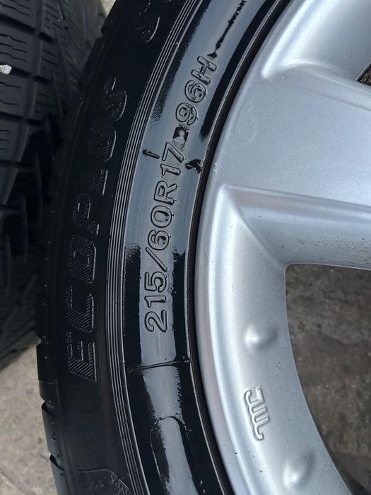 4бр. алуминиеви джанти с гуми от Nissan Qashqai 17 цола.