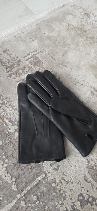 Мъжки ръкавици , естествена кожа L - XL