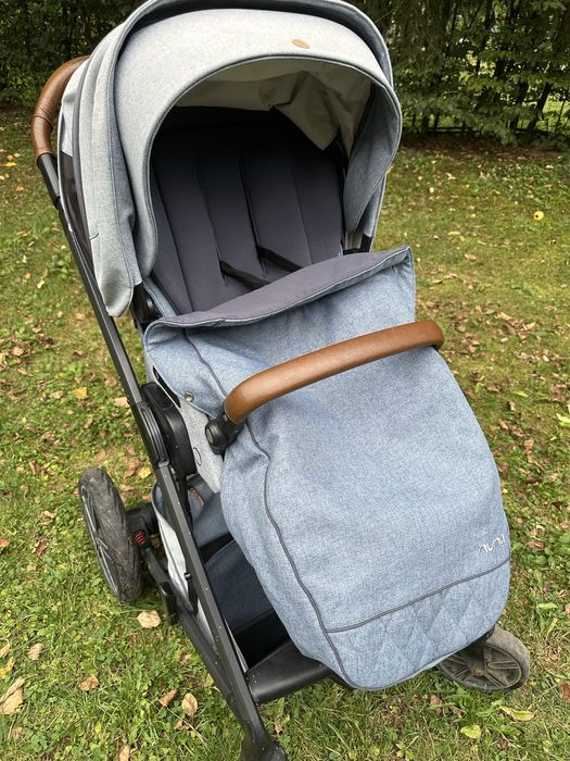 Carucior Nuna Mixx Next culoare albastru- doar partea sport.