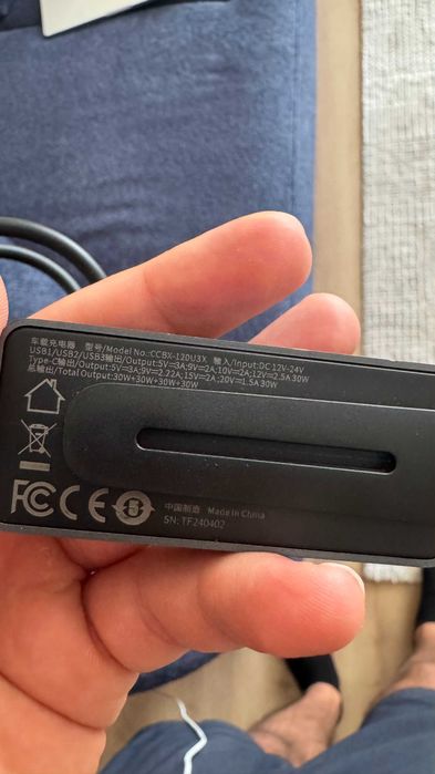 Зарядно за телефон за запалка - Quick car charger Baseus CCBT-B0G