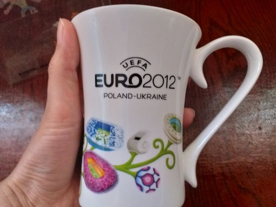 Футбол евро 2012 кружка новая