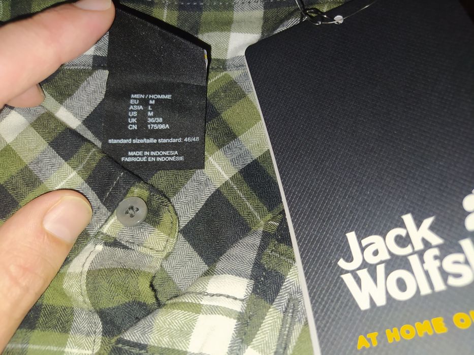 Нова мъжка риза Jack Wolfskin, разм.М