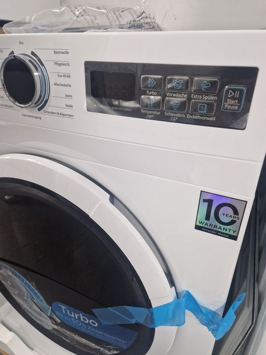 Пералня Midea 8 кг А+++ Инверторна Чисто нова