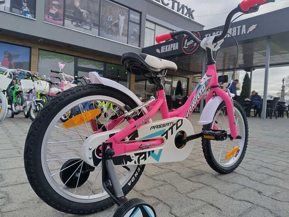 PASSATI Велосипед 16" HAMATO розов