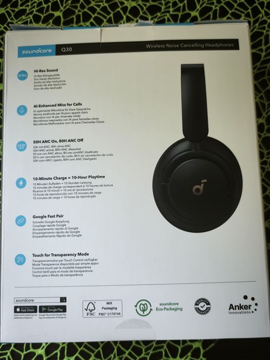 Наушники soundcore q30 by anker