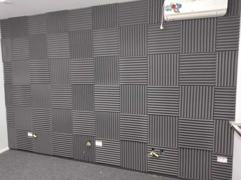 Acoustic foams, panels, diffusers.