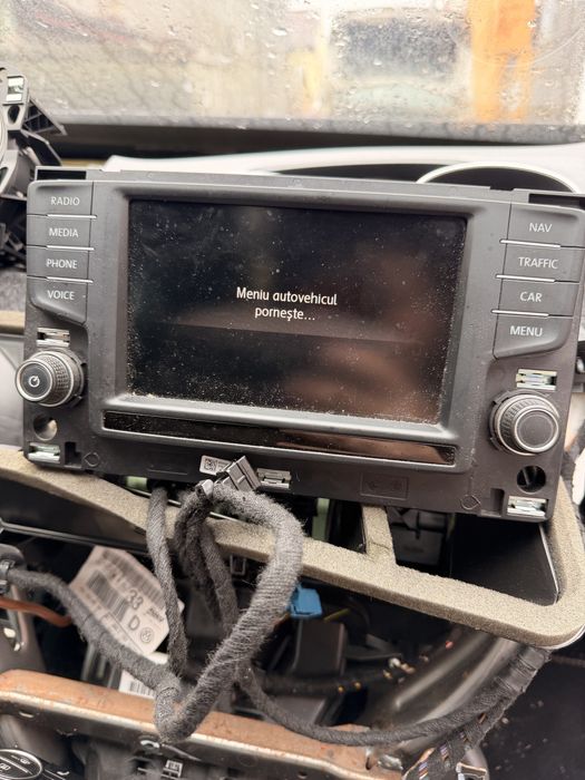 Navigatie Mib 2 std 2 ZR unitate torpedou display VW golf 7 passat b8