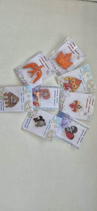 Этно брошки , сережки, шашбау