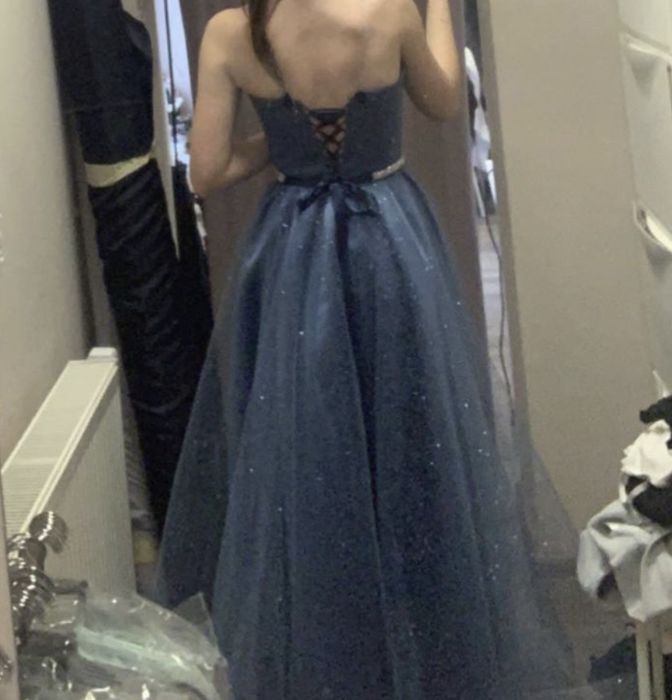 Бална рокля Синя