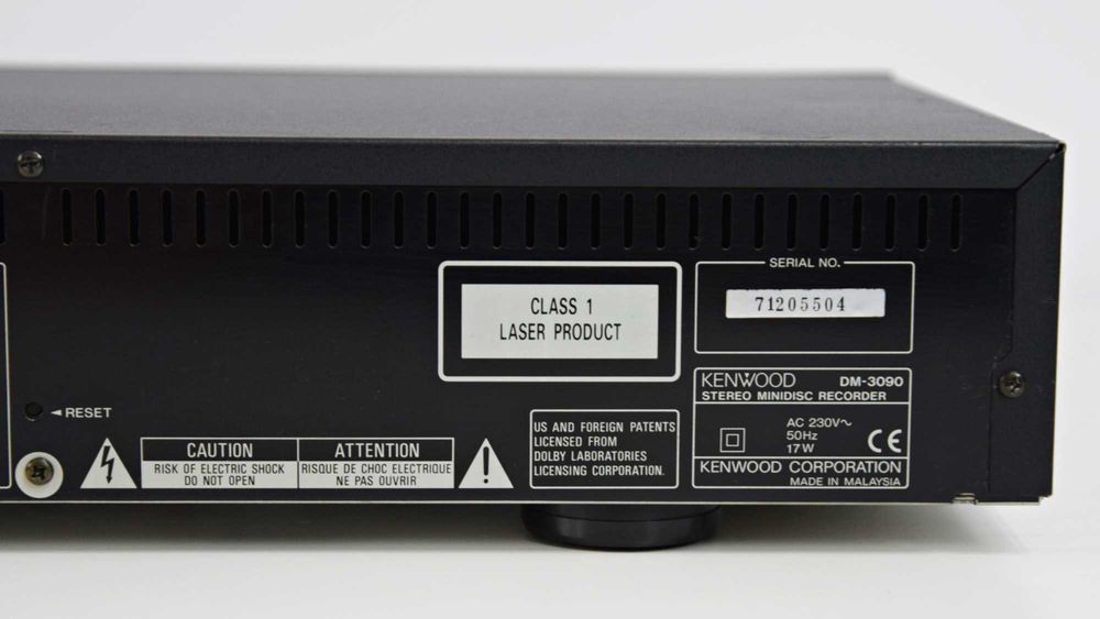 Minidisc Recorder Kenwood DM-3090