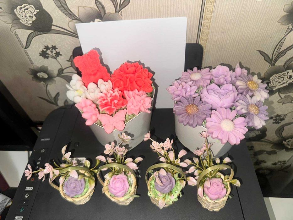 Ароматни сапунени цветя