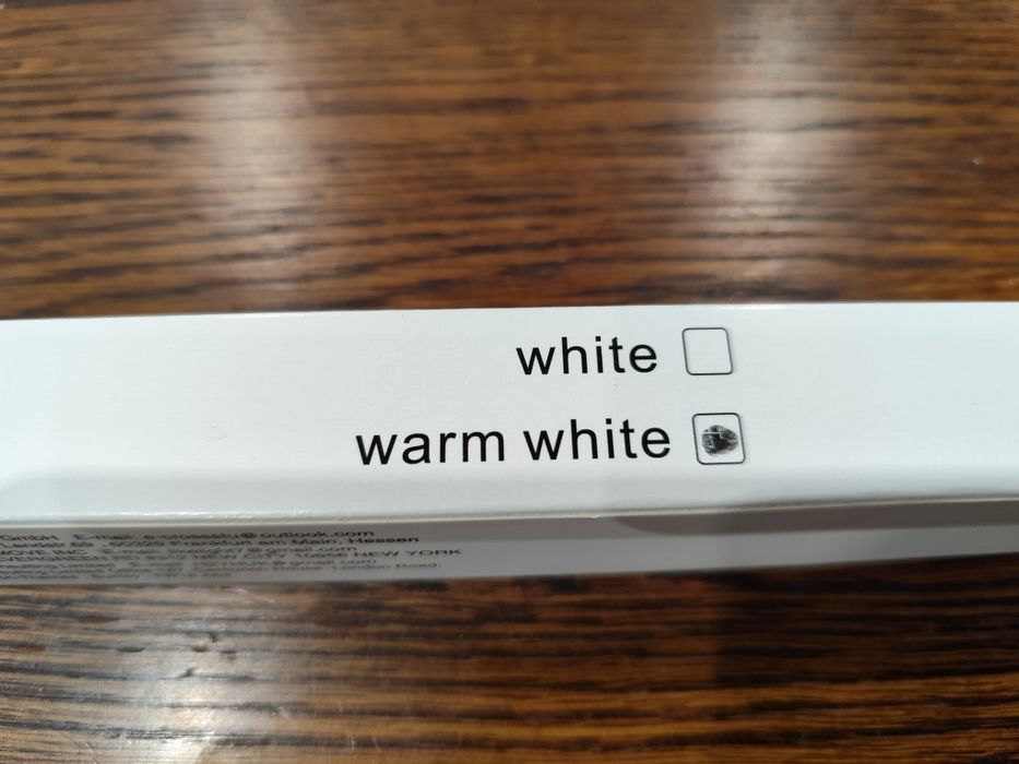 LED лампа с акумулаторна батерия и сензор за движение, 50 см