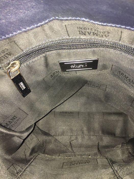 Armani Collezione, ретро мъжка  чанта презрамо
