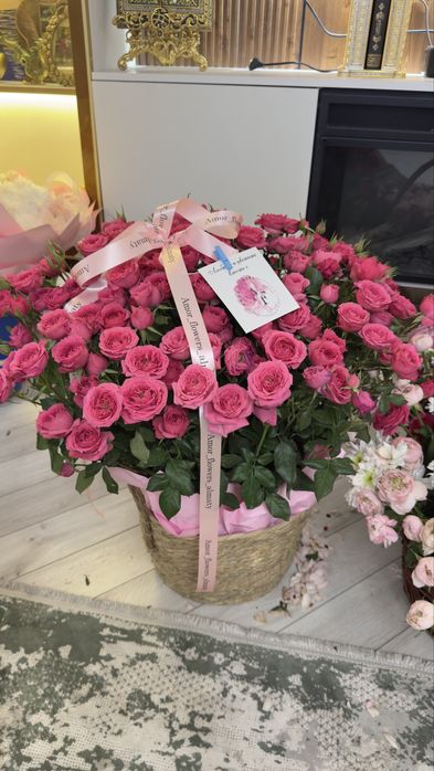 Цветы  разные букеты