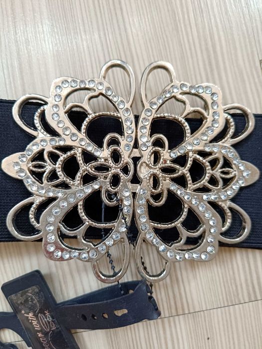 Centura elastica New Look măr.S/M catarama decorativa Noi superbă