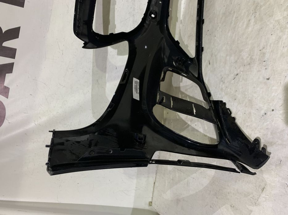 Bara fata Mercedes C-Class AMG, W205, facelift, 2018, 2019, 2020, 2021, cod origine OE A2058856002, cu gauri pentru senzori de parcare (6).