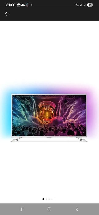Телевизор Philips 49PUS6561/12 4K Ultra HD LED. ЗА ЧАСТИ