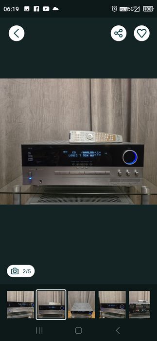 Vand urgent amplificator Harman kardon avr130