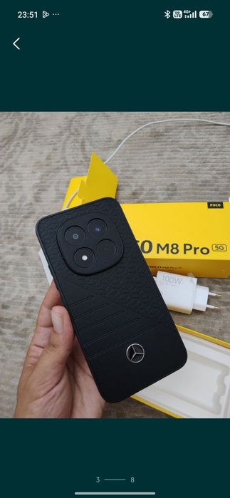 Poco M8 Pro 5G Snapdragon 7s gen-4 в полном комплекте!