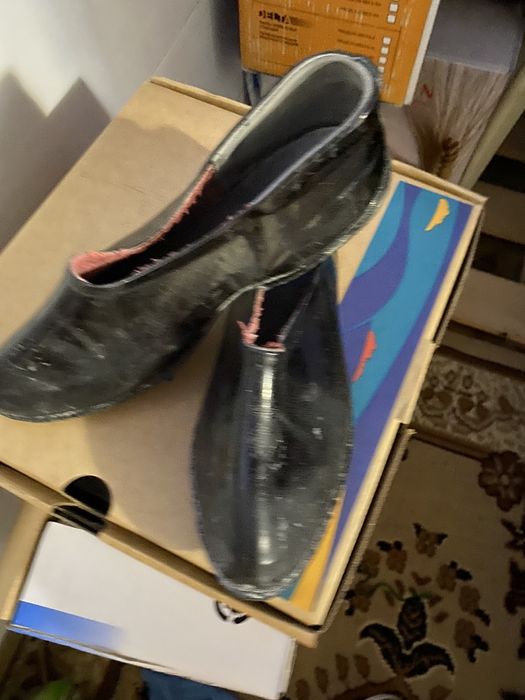 Галоши черные