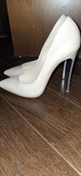 Дамски кожени обувки Casadei Blade