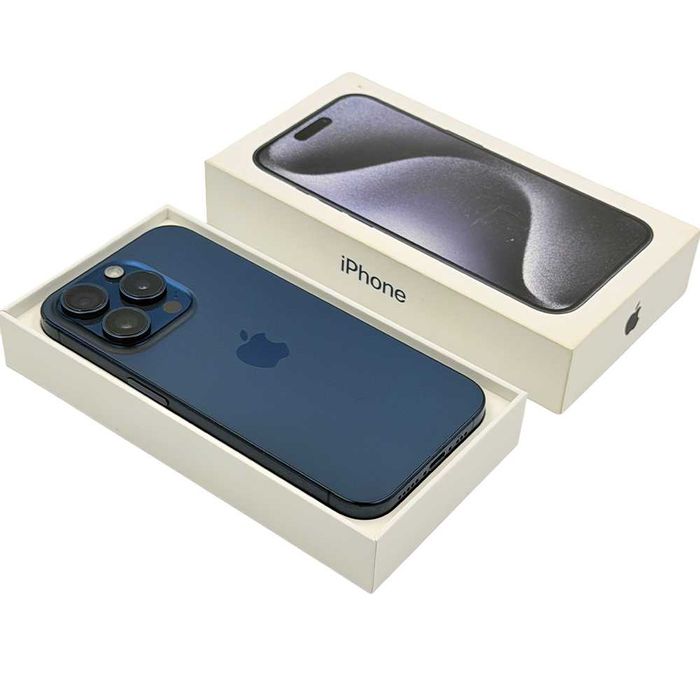 Magazin Apple iPhone 15 Pro Foarte Bun Blue Titanium 256GB Garantie