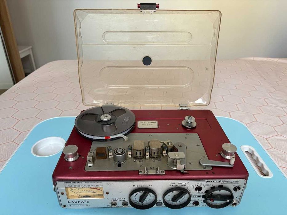 Magnetofon Nagra E Kudelski Made In Switzerland Vintage