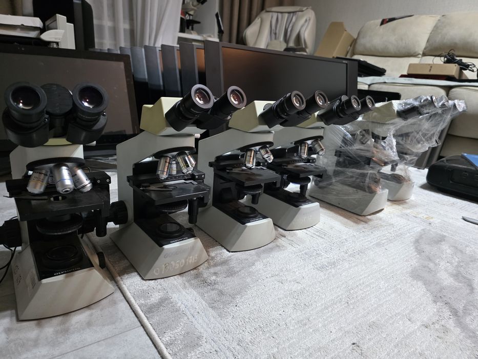 Микроскопы olympus, Leica