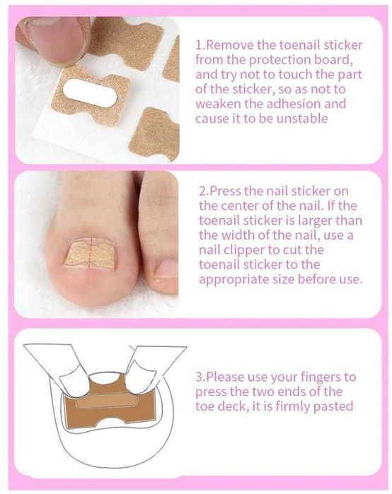 Комплект от 10 Броя Лепенки за Нокти без Нужда от Лепило Самопоставяне