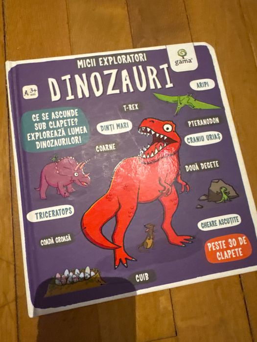 Micii exploratori Dinozaurii, editura gama
