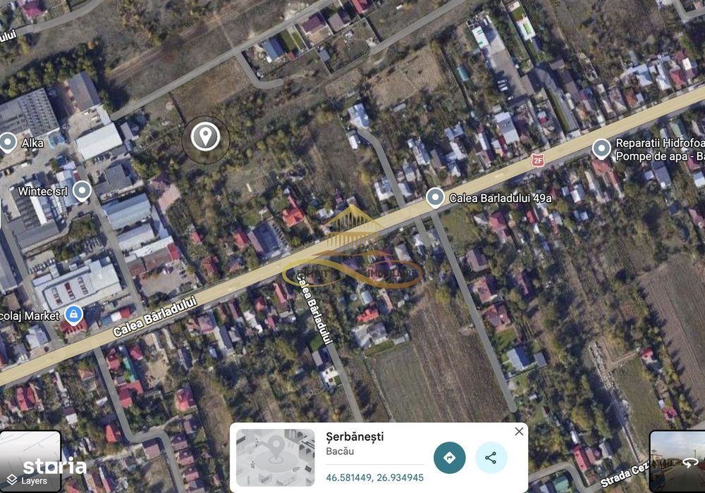 Teren Intravilan, Serbanesti