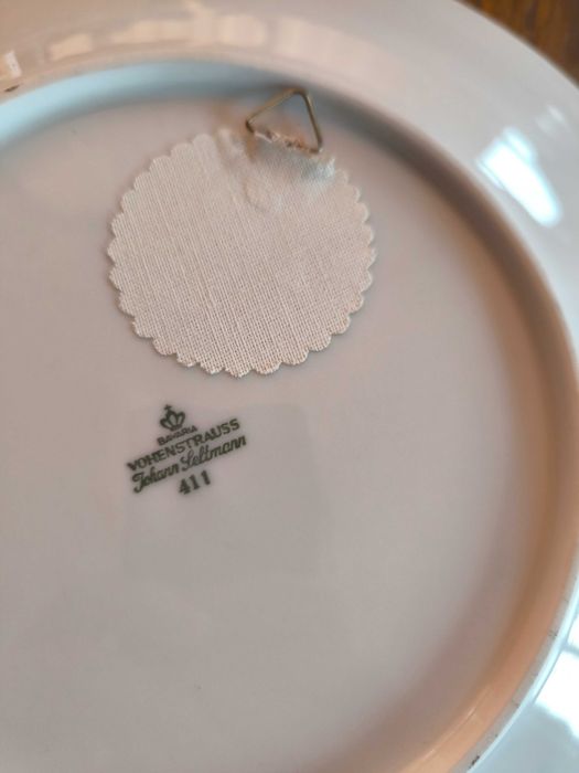 Немска декоративна порцеланова чиния – Friedrichshafen